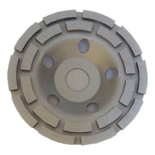 TOPTRADE tarcza diamentowa, szlifierska, dwurzędowa, 125 x 22,2 mm