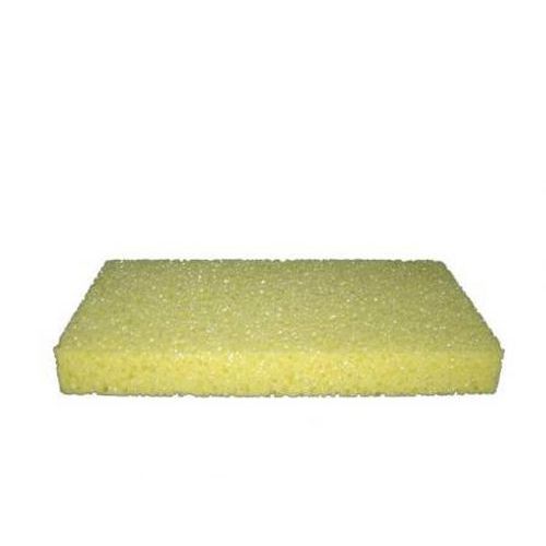 TOPTRADE blat wymienny, gąbka naturalna, extra, cięta, 250 x 130 x 30 mm
