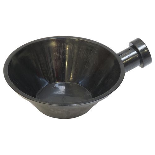 TOPTRADE czerpak z tuleją, plastikowy, średnica 215 mm