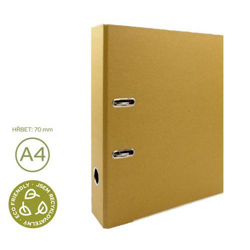 Segregator dźwigniowy ECO LUMA KRAFT, A4 Segregator dźwigniowy ECO LUMA KRAFT, A4