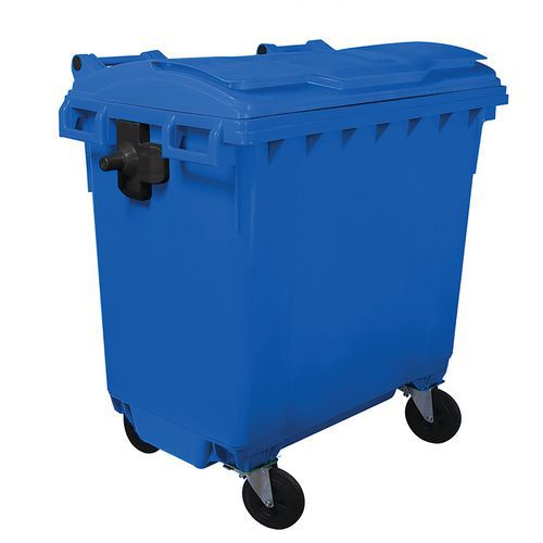 Plastikowe zewnętrzne pojemniki na odpady Manutan Expert, pojemność 770 l Plastikowe zewnętrzne pojemniki na odpady Manutan Expert, pojemność 770 l