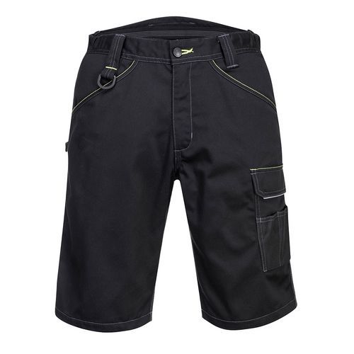 Krótkie spodnie robocze PW3, czarny