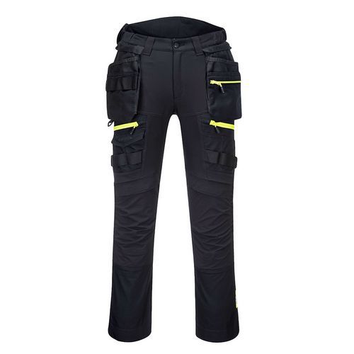 Spodnie DX4 z kieszeniami kaburowymi, czarny