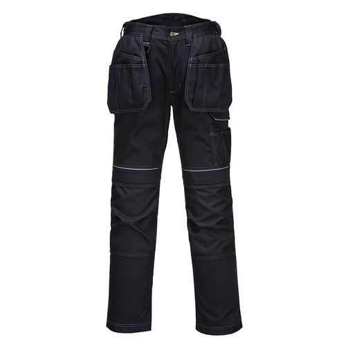 Spodnie robocze PW3 Stretch Holster, czarne