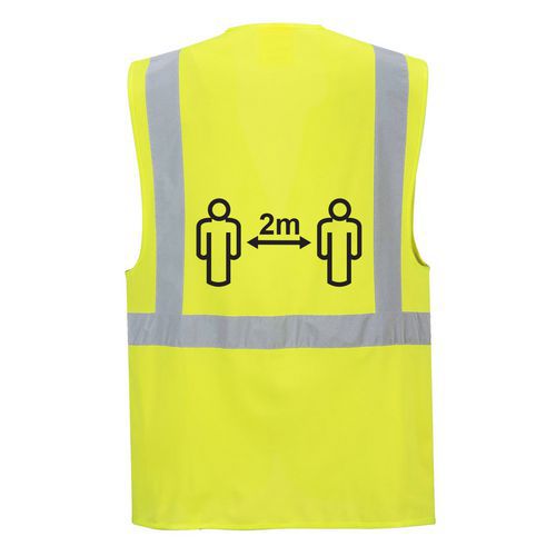 Kamizelka dystansowa Executive 2m, żółty