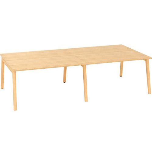Stoły biurowe Bench Alfa Root, 320 x 160 x 74,2 cm Stoły biurowe Bench Alfa Root, 320 x 160 x 74,2 cm