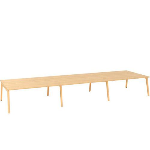 Stoły biurowe Bench Alfa Root, 540 x 160 x 74,2 cm Stoły biurowe Bench Alfa Root, 540 x 160 x 74,2 cm