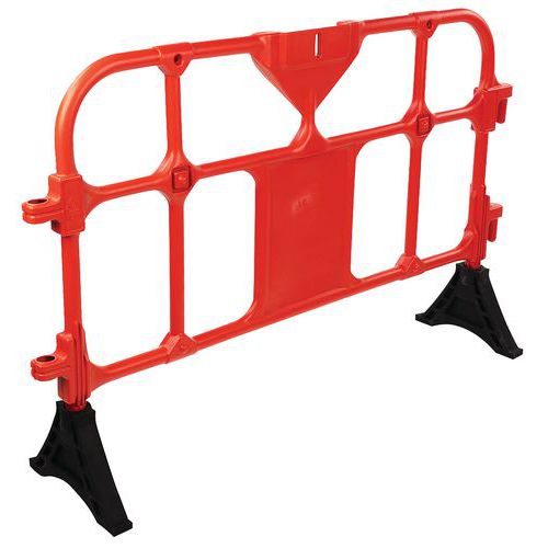 Barierki plastikowe przestawne Manutan Expert, 150 cm