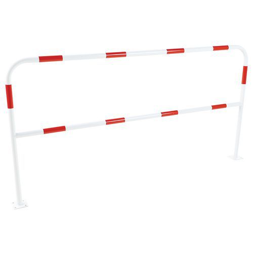 Metalowe barierki Manutan Expert, długość 200 cm