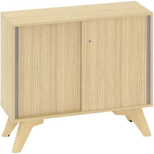 Niskie szafki Alfa Root z drzwiczkami przesuwnymi, 1 półka, 100 x 45 x 88,7 cm Niskie szafki Alfa Root z drzwiczkami przesuwnymi, 1 półka, 100 x 45 x 88,7 cm