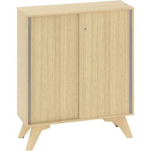 Niskie szafki Alfa Root z drzwiami przesuwnymi, 2 półki, 100 x 45 x 121,5 cm Niskie szafki Alfa Root z drzwiami przesuwnymi, 2 półki, 100 x 45 x 121,5 cm