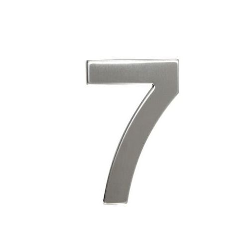 Numery ze stali nierdzewnej w wersji 2D, wysokość 95 mm