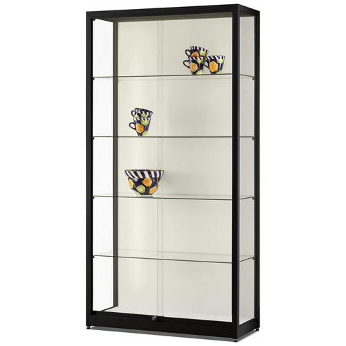 Szklane gabloty produktowe Manutan Expert, 197,2 x 100 x 40 cm Szklane gabloty produktowe Manutan Expert, 197,2 x 100 x 40 cm