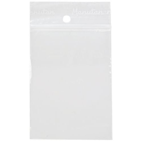 Zamykane strunowo torebki Manutan Expert, 80 x 60 mm, 1 000 szt. Zamykane strunowo torebki Manutan Expert, 80 x 60 mm, 1 000 szt.