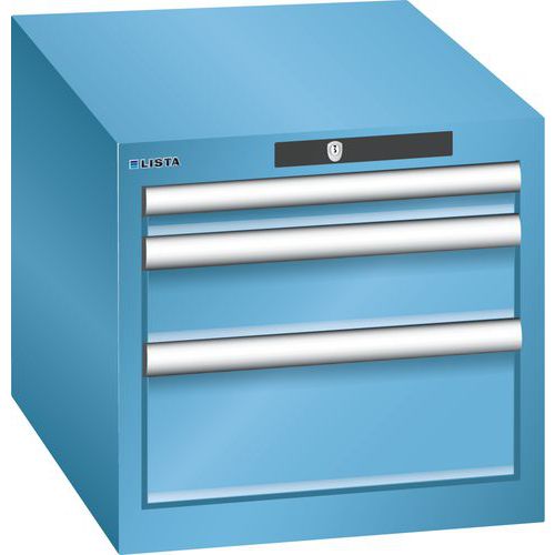 Szafki warsztatowe Lista z szufladami, 3 lub 4 szuflady