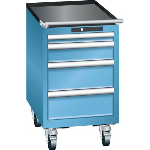 Mobilne szafki warsztatowe Lista, 4 lub 5 szuflad