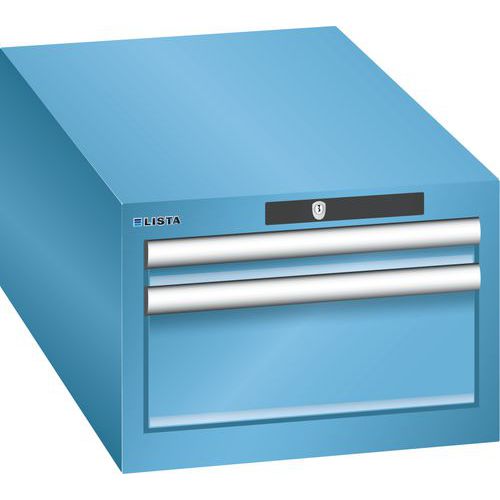 Szafki warsztatowe Lista z szufladami, 2 lub 3 szuflady, 411x725x283 mm