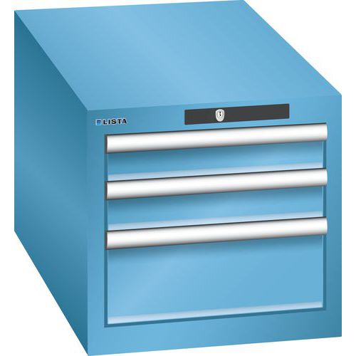 Szafki warsztatowe Lista z szufladami, 3 lub 4 szuflady, 411x725x383 mm