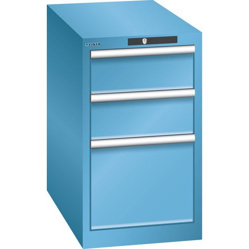 Szafki warsztatowe Lista z szufladami, 3 lub 5 szuflad, 411x725x700 mm