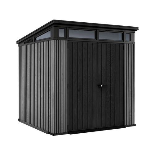 Magazynek ogrodowy Vertical 7 x 7, szary