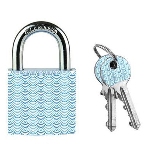 Kłódka szyfrowa Master Lock 3430EURDWAVE z litego aluminium, 30 mm