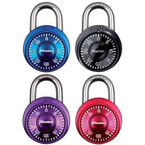 Zestaw kłódek szyfrowych 1533EURD Master Lock, 38 mm, 4 szt.