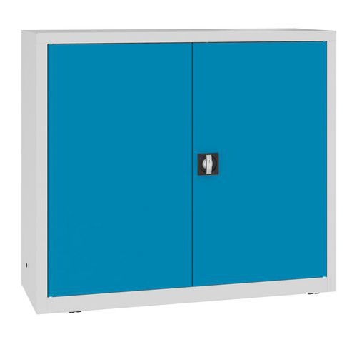 Szafki warsztatowe metalowe 104 x 120 x 43,5 cm, 2 półki