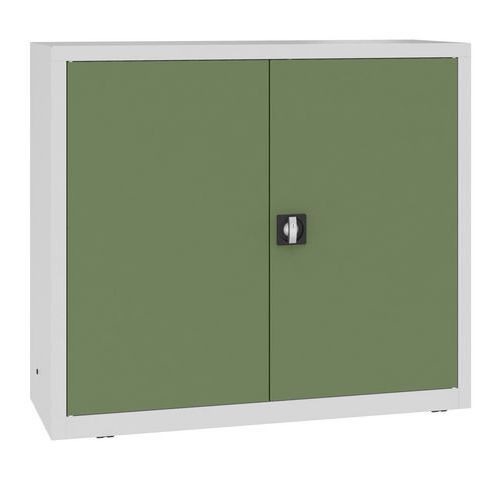 Szafki warsztatowe metalowe 104 x 120 x 43,5 cm, 2 półki