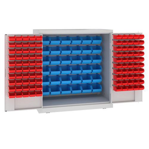 Metalowe szafy warsztatowe ze skrzynkami 104 x 100 x 50 cm