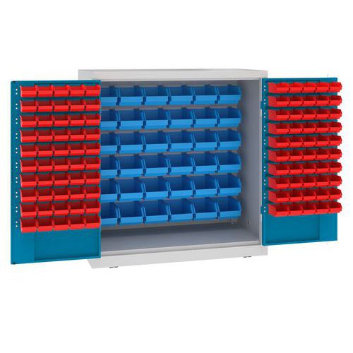 Metalowe szafy warsztatowe ze skrzynkami 104 x 100 x 50 cm