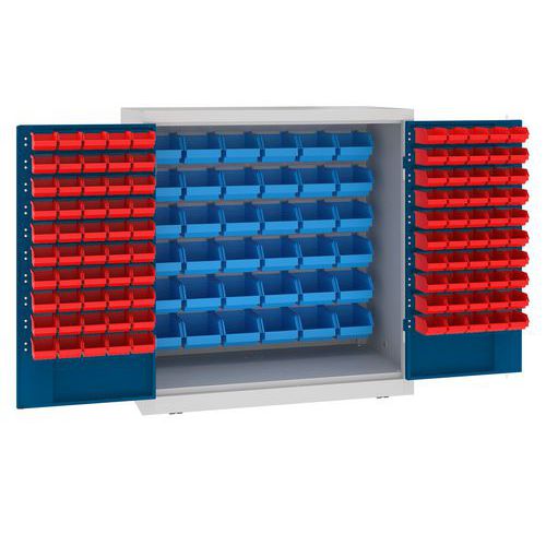 Metalowe szafy warsztatowe ze skrzynkami 104 x 100 x 50 cm
