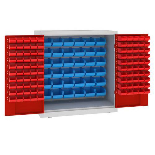 Metalowe szafy warsztatowe ze skrzynkami 104 x 100 x 50 cm