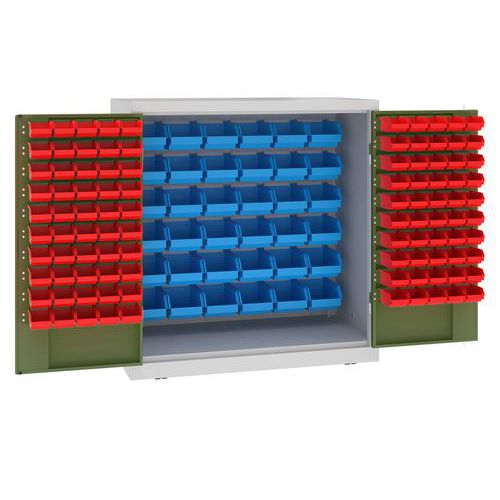 Metalowe szafy warsztatowe ze skrzynkami 104 x 100 x 50 cm