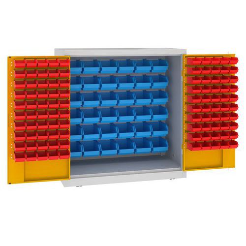 Metalowe szafy warsztatowe ze skrzynkami 104 x 100 x 50 cm