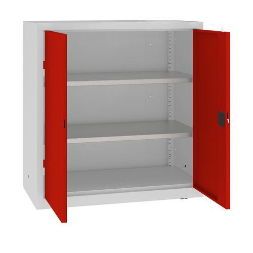 Szafki warsztatowe metalowe 104 x 100 x 50 cm, 2 półki