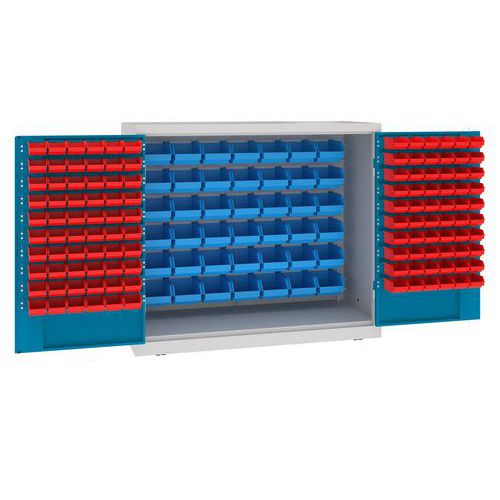Metalowe szafy warsztatowe ze skrzynkami 104 x 120 x 50 cm