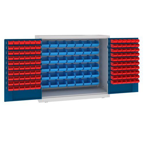 Metalowe szafy warsztatowe ze skrzynkami 104 x 120 x 50 cm