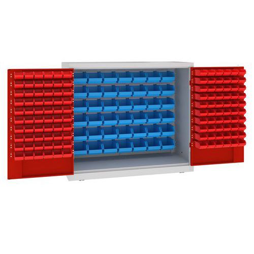 Metalowe szafy warsztatowe ze skrzynkami 104 x 120 x 50 cm