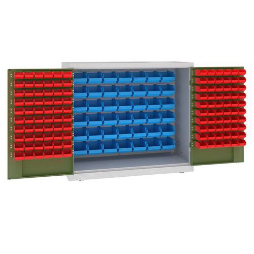 Metalowe szafy warsztatowe ze skrzynkami 104 x 120 x 50 cm