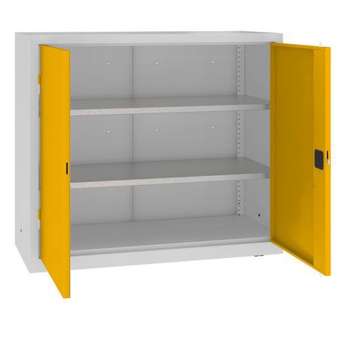Szafki warsztatowe metalowe 104 x 120 x 50 cm, 2 półki