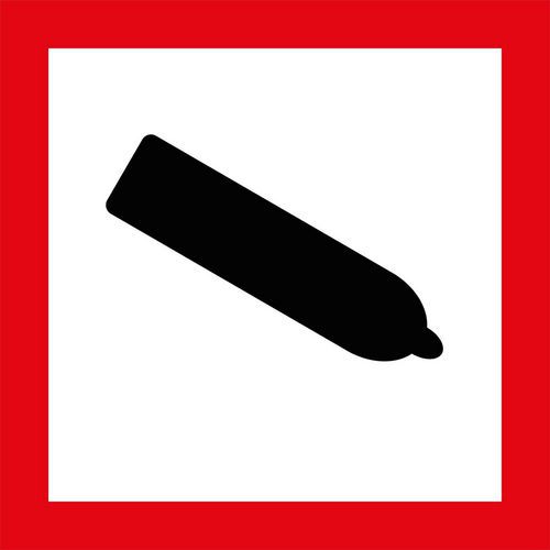 Stół ostrzegawczy Manutan Expert CLP - Gaz sprężony, aluminium, 300 x 300 mm Stół ostrzegawczy Manutan Expert CLP - Gaz sprężony, aluminium, 300 x 300 mm