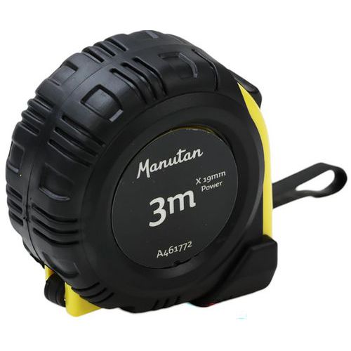 Miary zwijane Manutan Expert Ruban, czarne/żółte 3 – 8 m