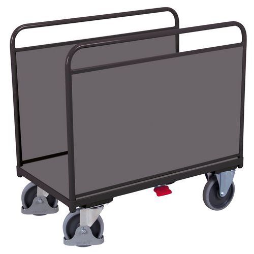 Wózki platformowe dwuścienne, do 400 - 500 kg