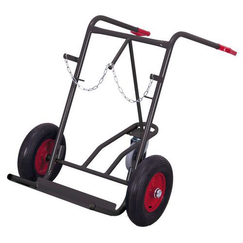 Rudl RU210 na 2 cylindry spawalnicze z kołem podporowym, do 200 kg