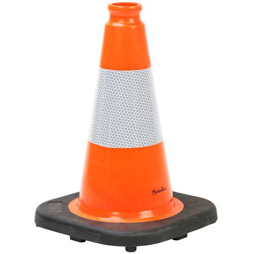 Odblaskowy pachołek drogowy Manutan Expert, wysokość 30 cm