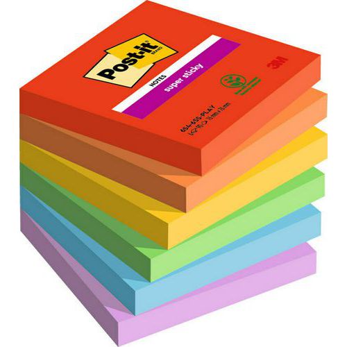 Karteczki samoprzylepne Post-it, 47-76 x 47-127 x 58,8-61 mm