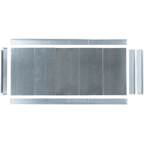 Dodatkowe półki z paneli stalowych, 152,5 cm, 440 kg, ocynk