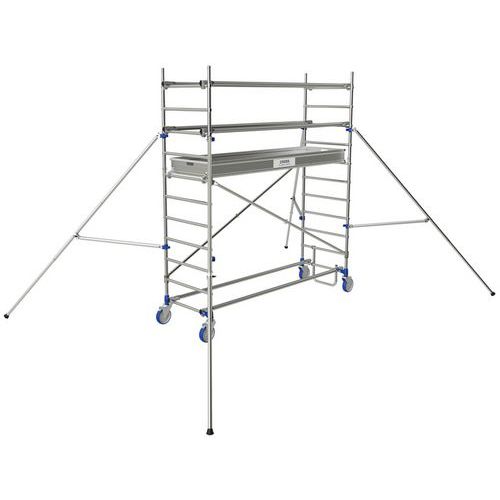 Aluminiowe rusztowanie jezdne Cross 250 Tubesca-Comabi