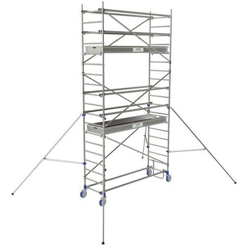 Aluminiowe rusztowanie jezdne Cross 250 Tubesca-Comabi