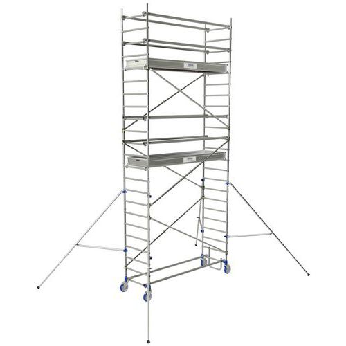 Aluminiowe rusztowanie jezdne Cross 250 Tubesca-Comabi